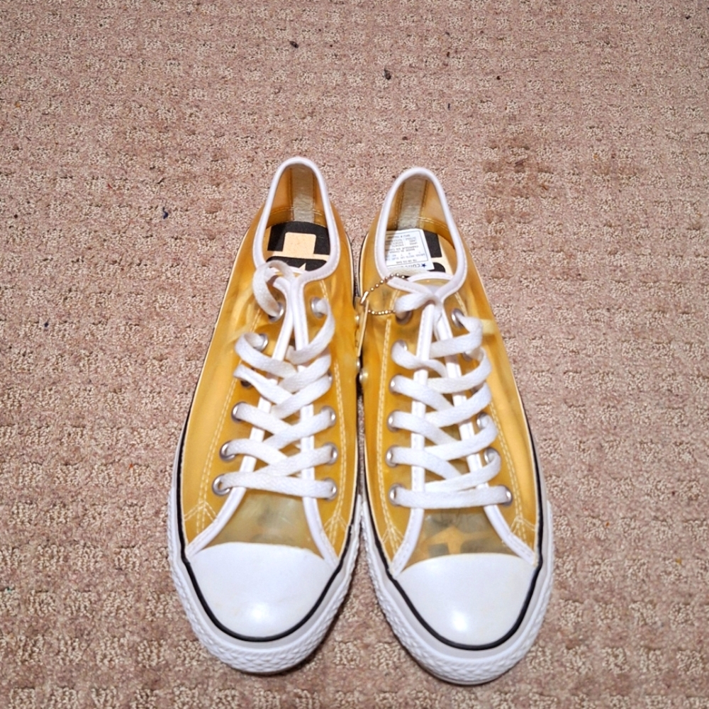 Converse Crystal Clear Chuck Taylor Fashion Sneakers RARE Size Women 7